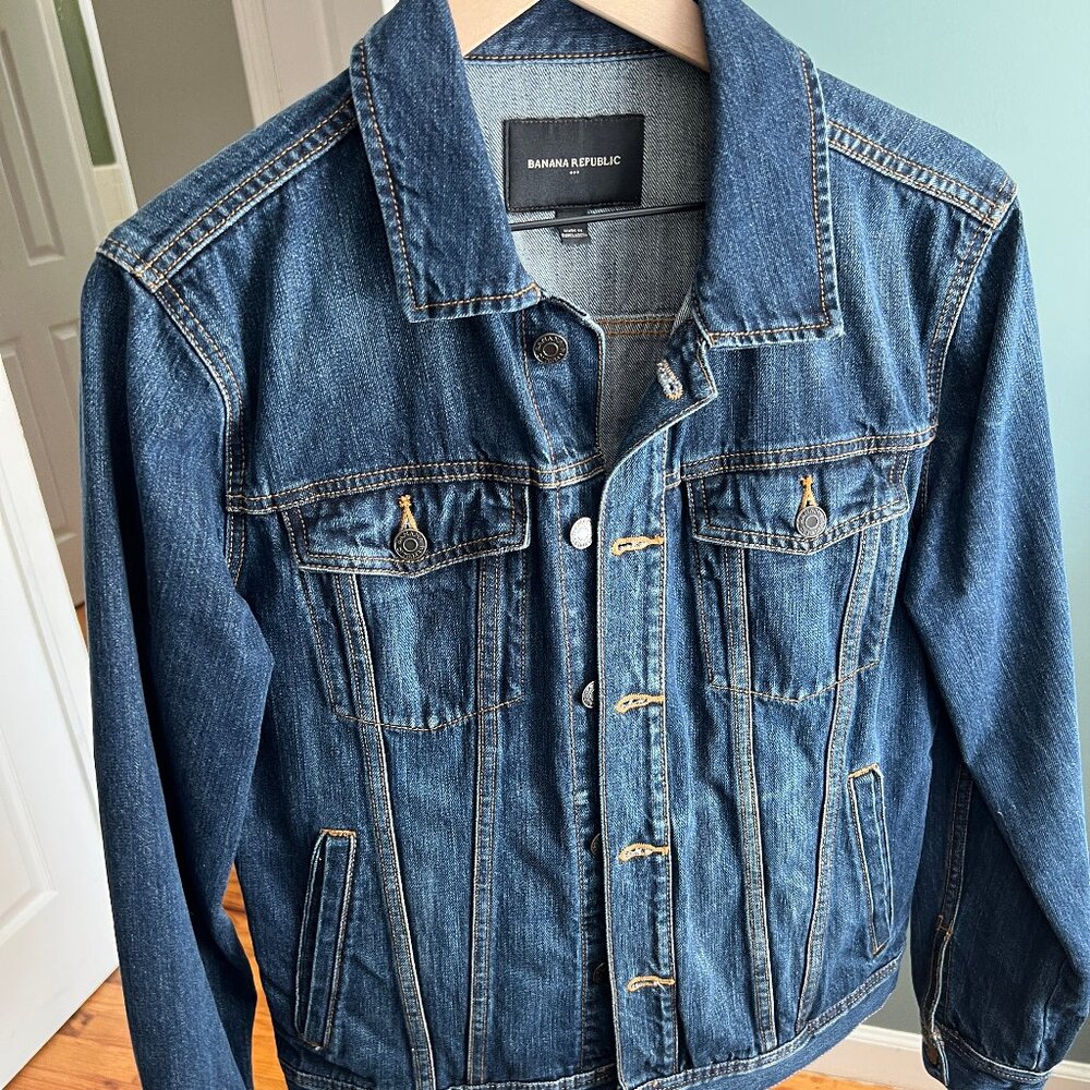 Banana Republic Denim Jacket Men Small